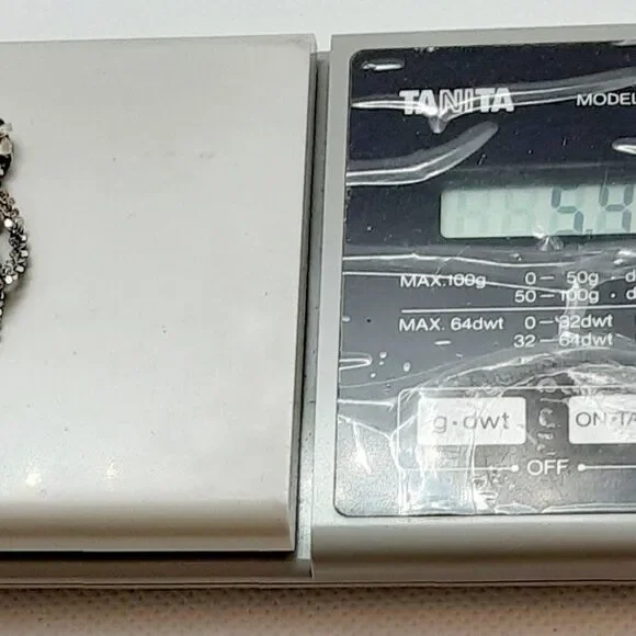 CLOSET SALE!!   New sterling silver18 inch chain 5.4 grams - Picture 3 of 8